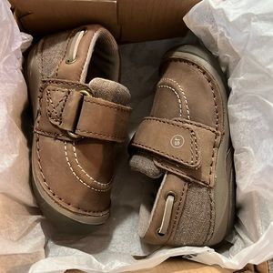 Stride Rite boy shoes SM Wally size 3M baby boy brown color brand new